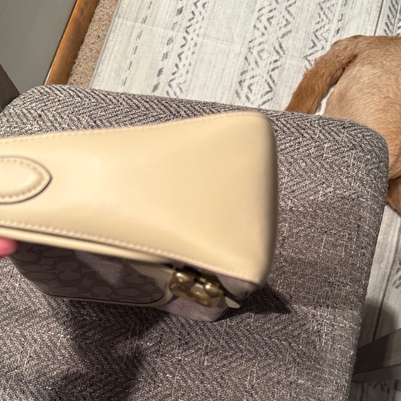 Coach Soft Tabby Elegant Cream Designer Shoulder Bag - Picture 4 of 11